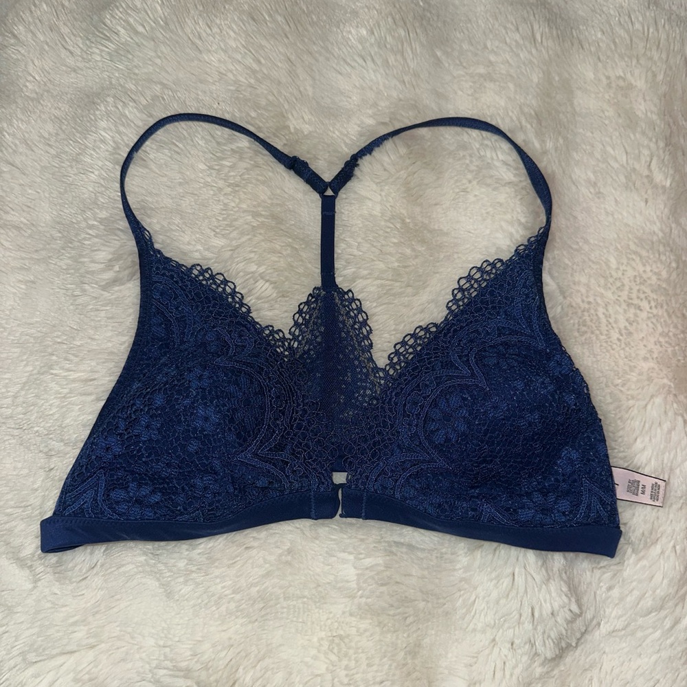 Victoria's Secret Navy Lace Bralette